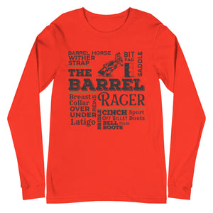 The Barrel Racer Long Sleeve Tee