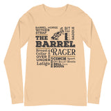The Barrel Racer Long Sleeve Tee