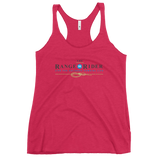 The RR Women's Racerback Tank - Dark Logo
