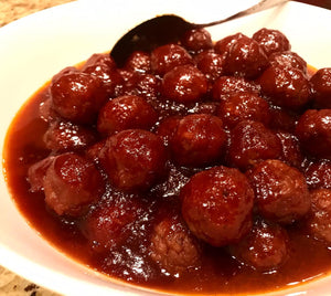 Old School Sweet & Sour Meatballs