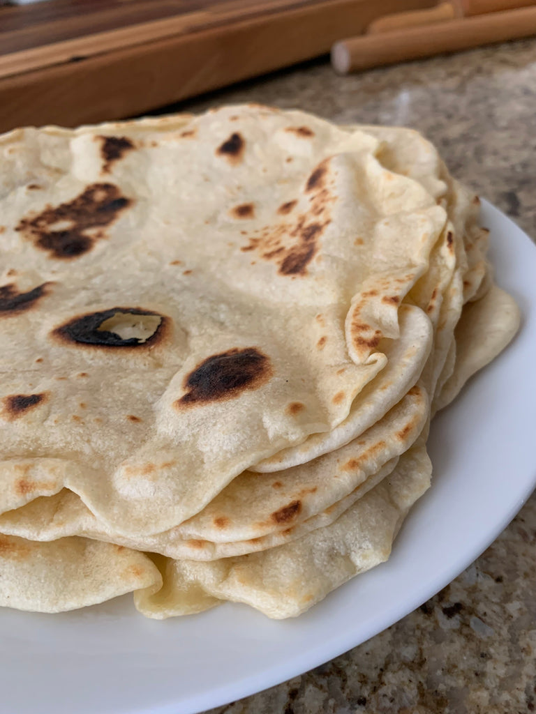 My Nana’s Homemade Flour Tortillas