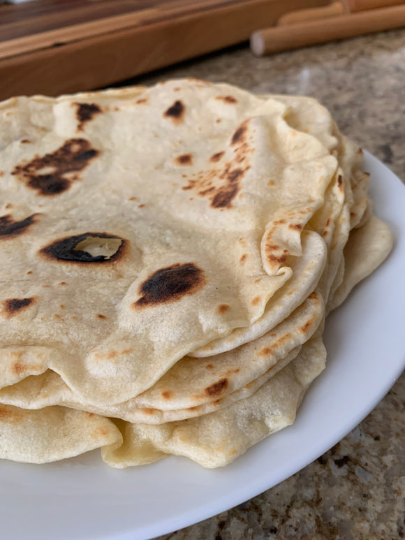 My Nana’s Homemade Flour Tortillas